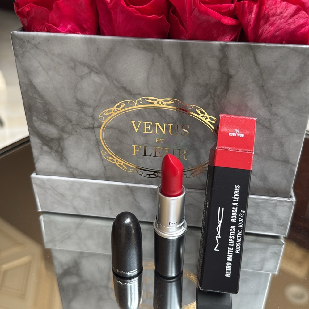 MAC Cosmetics Ruby Woo Red Matte Lipstick
